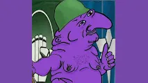 Gremblo on the platform